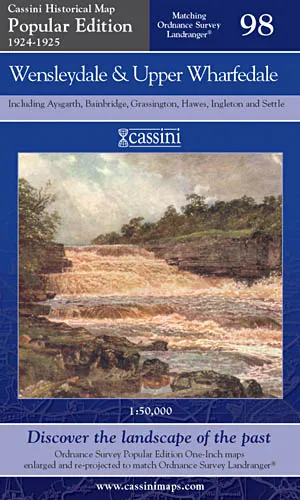 Cassini Popular Edition - Wensleydale & Upper Wharfedale (1924-1925)