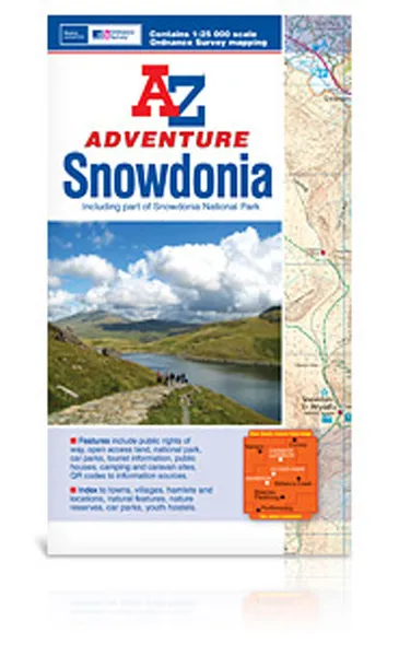A-Z Adventure Atlas - Snowdonia