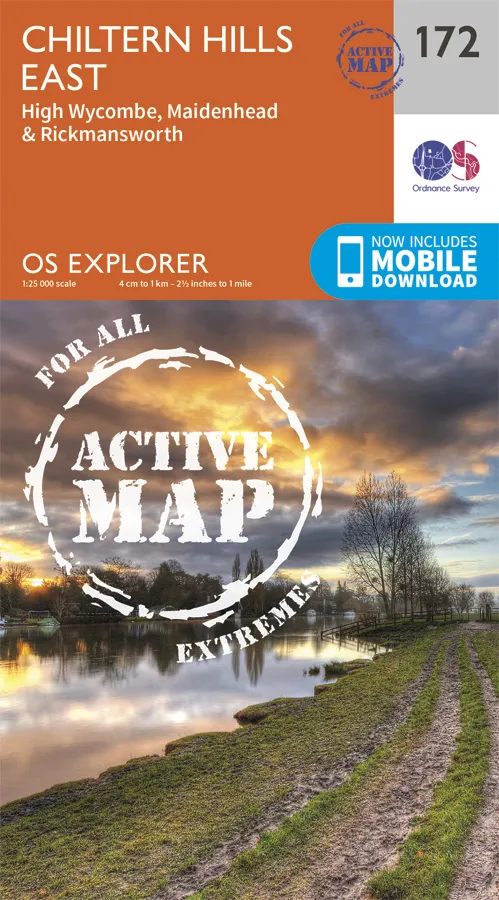 OS Explorer Active - 172 - Chiltern Hills East