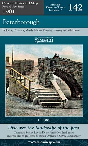 Cassini Revised New - Peterborough (1901)