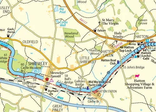 Heron Waterway Map - Grand Union - Birmingham To Milton Keynes - Image 2