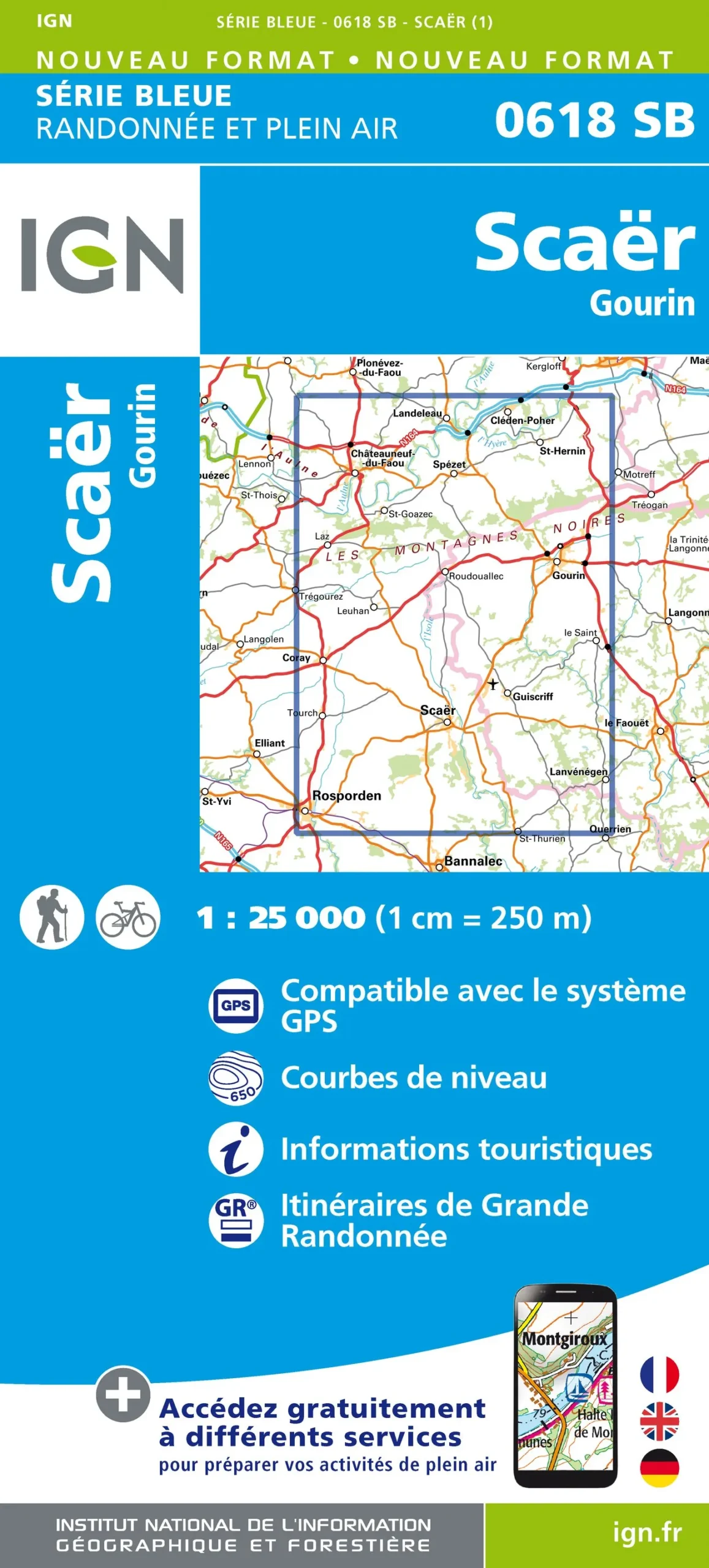 IGN Top 25 - Serie Bleu - Gourin 618 - Image 2