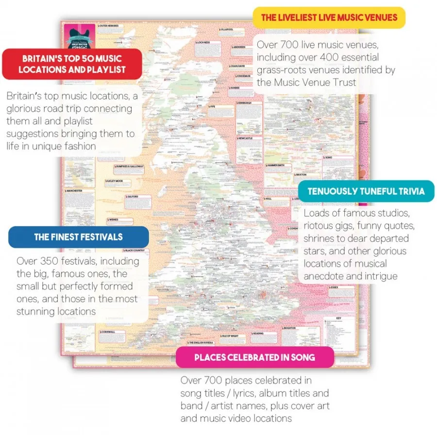 ST&G's Fastidiously Orchestrated Great British Music Map - Image 2