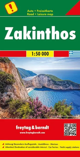 Freytag & Berndt Map - Zakinthos
