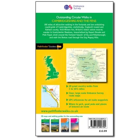 OS Outstanding Circular Walks - Pathfinder Guide - Cambridgeshire & the Fens - Image 2