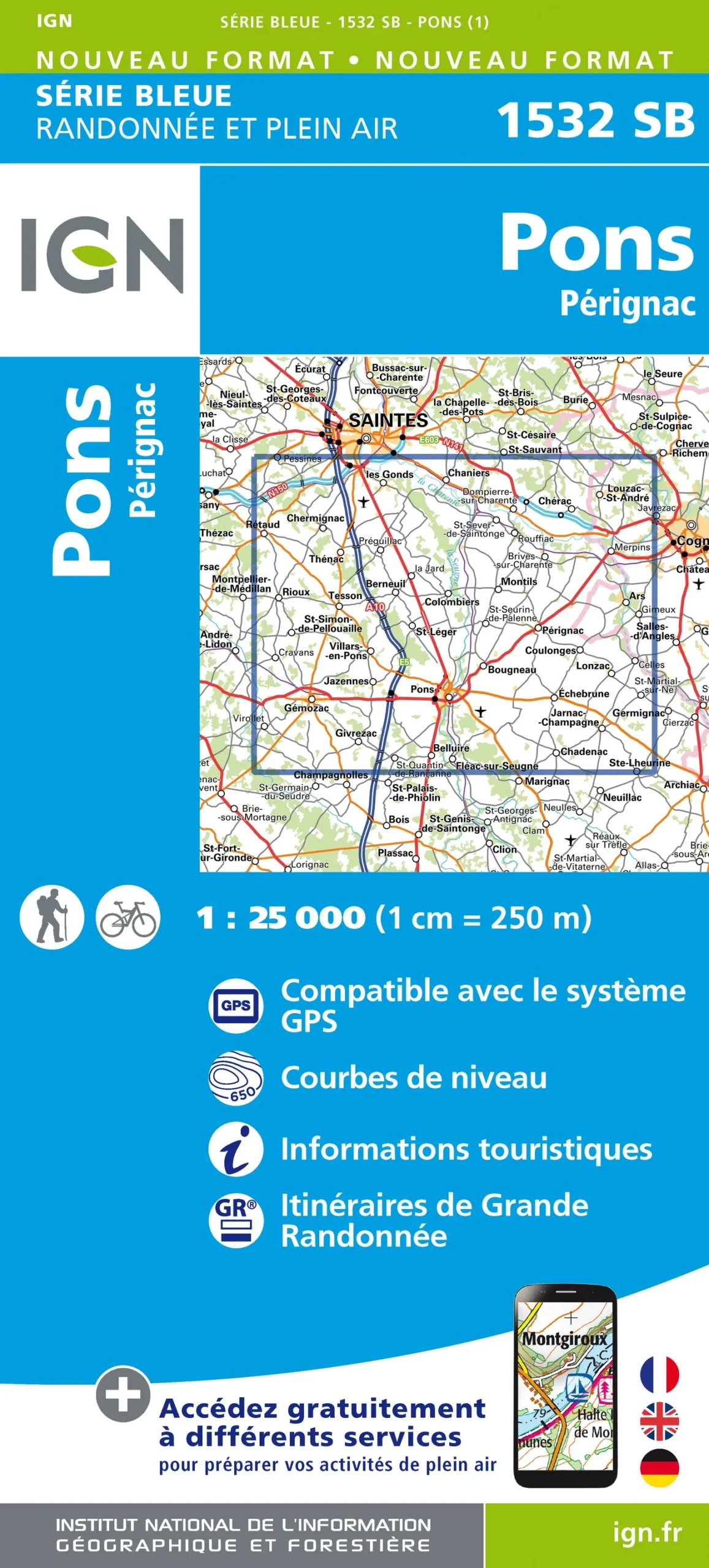 IGN Top 25 - Serie Bleu - Pons / Pérignac 1532