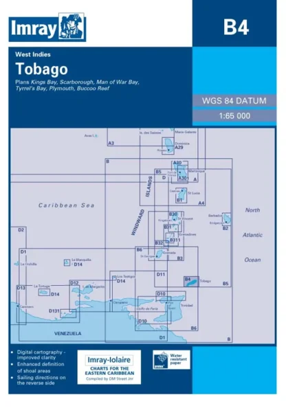 Imray B Chart - Tobago (B4 )