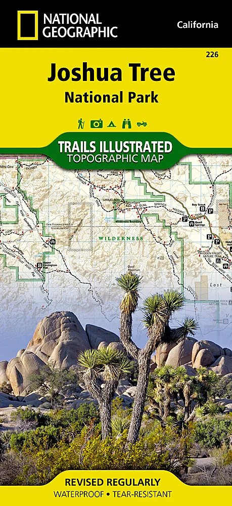 National Geographic - Trails Illustrated Maps - Joshua Tree - Image 2