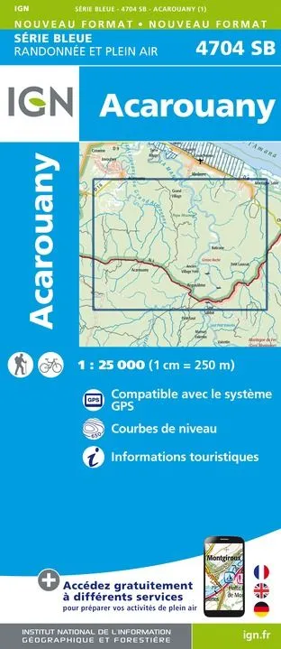 IGN Top 25 - Serie Bleu - Acarouany (Guyana) 2032