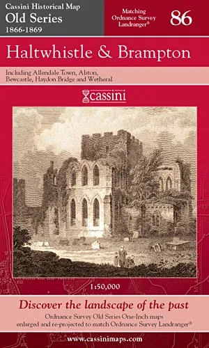 Cassini Old Series - Haltwhistle & Brampton (1866-1869)
