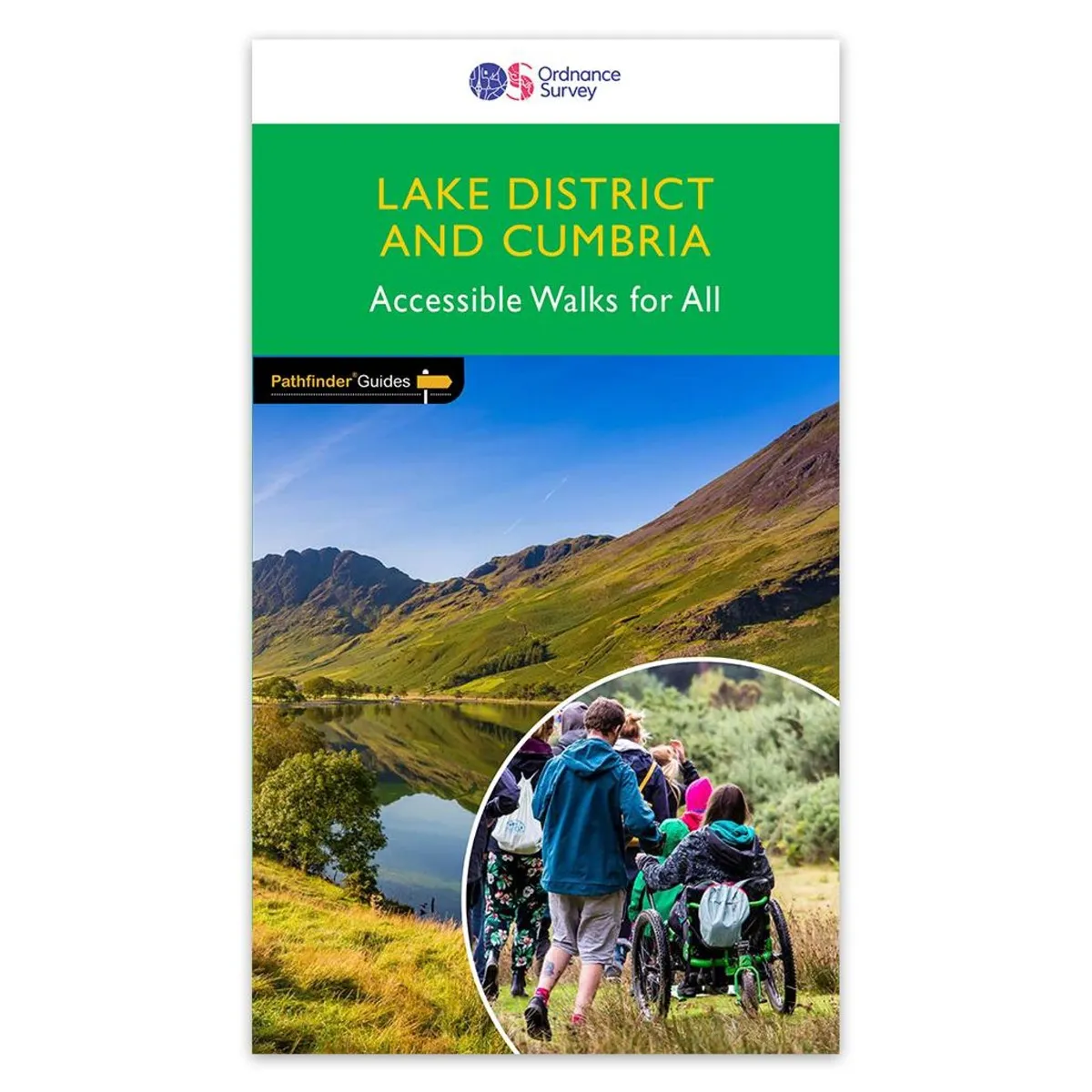 OS Pathfinder Guide - Lake District And Accessible Walks For All