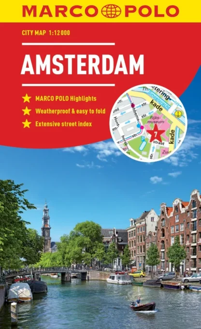 Amsterdam Marco Polo City Map