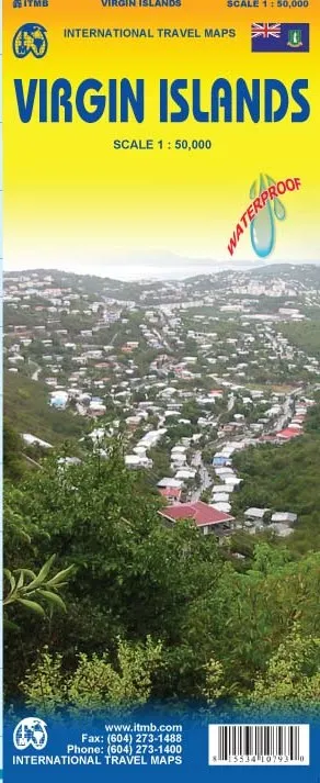 ITMB - World Maps - Puerto Rico & US Virgin Islands