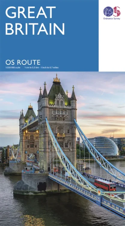OS Route Map Of Great Britain