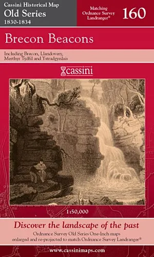 Cassini Old Series - Brecon Beacons (1830-1834) - Image 2