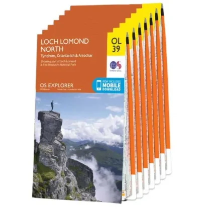 OS Explorer Map Set - West Highland Way