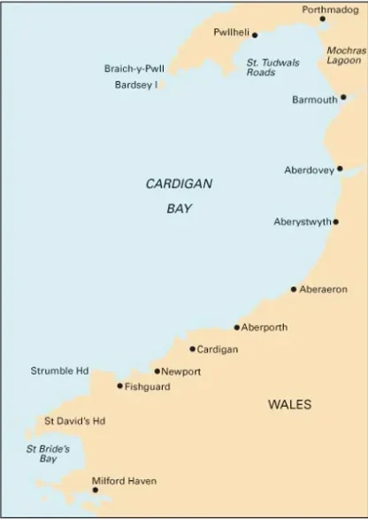 Imray C Chart - Cardigan Bay to Milford Haven to Tremadock Bay (C51)