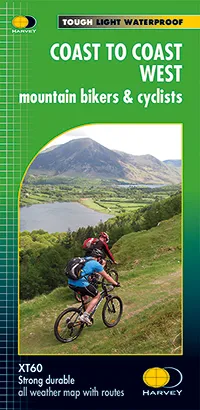 Harvey Cycle Map - Coast To Coast West Mountain Bikers And Cyclists