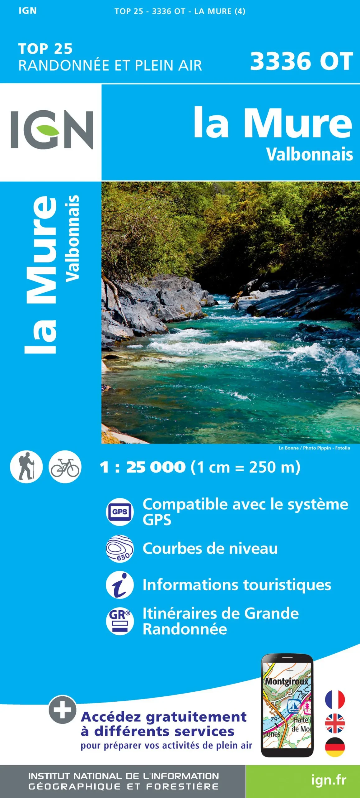 IGN Top 25 - La Mure / Valbonnais