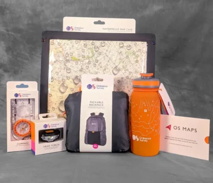 Map Gift Set Bundle - OS Digital Explorers Pack