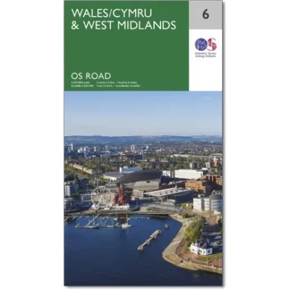 OS Road Map - 6 - Wales & West Midlands