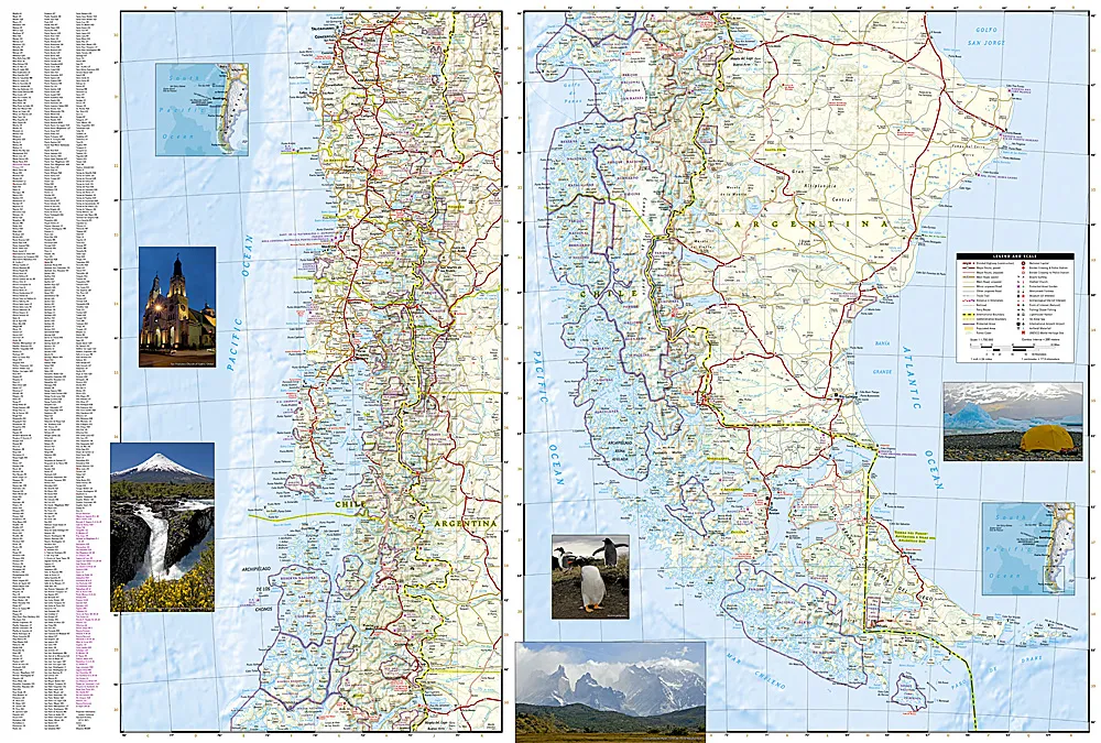 National Geographic - Adventure Map - Chile - Image 2
