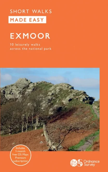 Ordnance Survey Short Walks Made Easy (Novice) - Exmoor