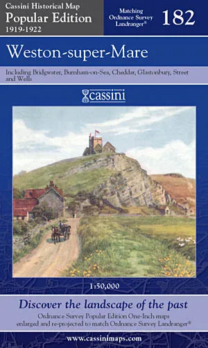 Cassini Popular Edition - Weston-super-Mare (1919-1922)