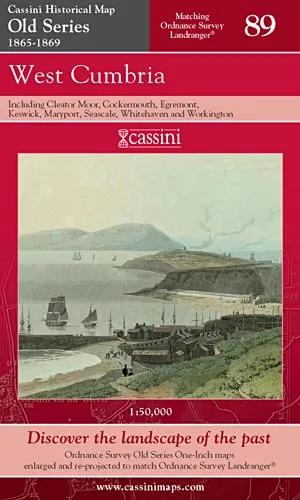 Cassini Old Series - West Cumbria (1865-1869) - Image 2