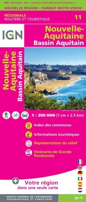 IGN Regional - Nouvelle-Aquitaine - Bassin Aquitain