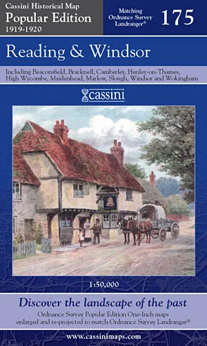Cassini Popular Edition - Reading & Windsor (1919-1920) - Image 2