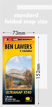 Harvey Ultra Map - Ben Lawers XT40 - Image 2
