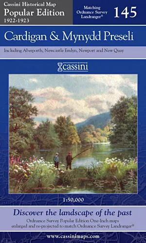 Cassini Popular Edition - Cardigan & Mynydd Preseli (1922-1923)
