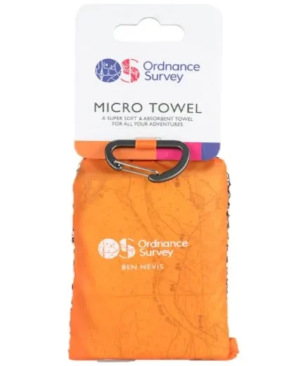 Ordnance Survey - Micro Towel - Ben Nevis