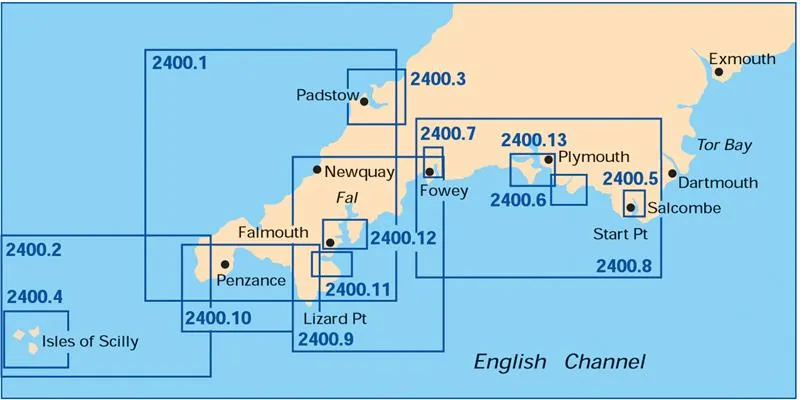 Imray 2000 Series Chart Pack - West Country (2400) - Image 2