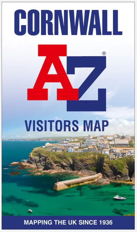 A-Z Visitor's Map - Cornwall