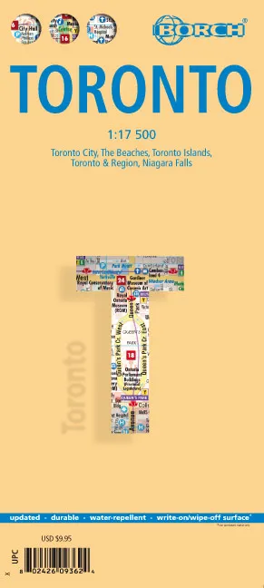 Borch City Map - Toronto - Image 2