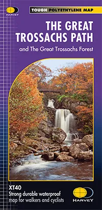 Harvey National Trail Map - The Great Trossachs Path
