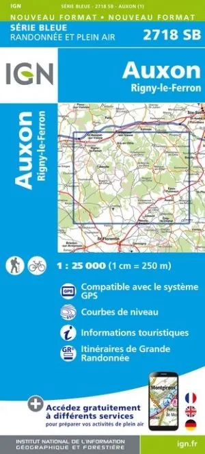 IGN Top 25/Bleue - Auxon