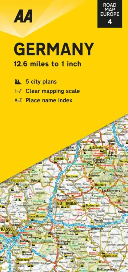 AA - Road Map Europe - Germany