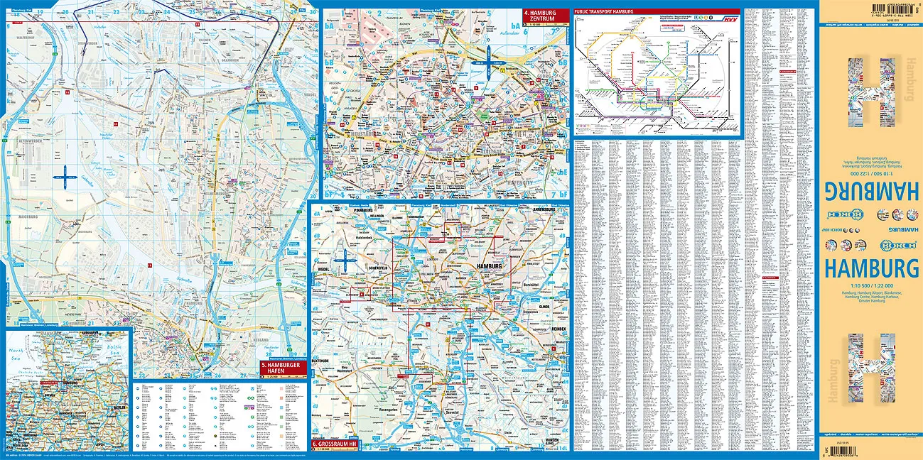 Borch City Map - Hamburg - Image 2