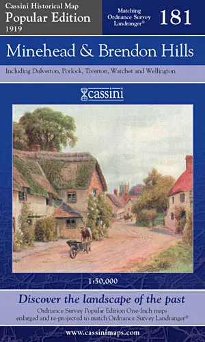 Cassini Popular Edition - Minehead & Brendon Hills (1919)