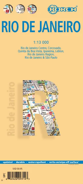 Borch City Map - Rio de Janeiro - Image 2