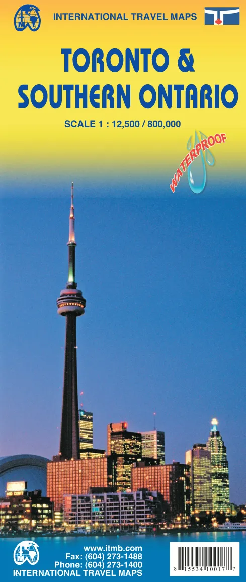 ITMB - World Maps - Toronto & Ontario Southern, CA - Image 2