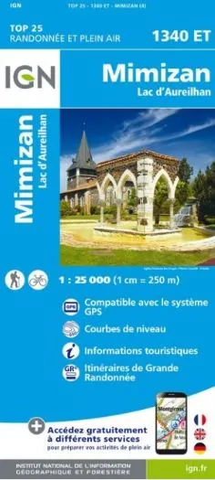 IGN Top 25 - Mimizan / Lac d'Aureilhan - Image 2