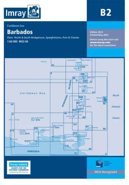Imray B Chart - Barbados (B2 )