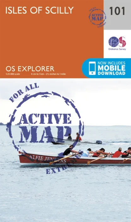 OS Explorer Active - 101 - Isles of Scilly