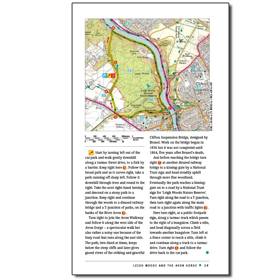 OS Outstanding Circular Walks - Pathfinder Guide - Somerset, Wiltshire & the Mendips - Image 2