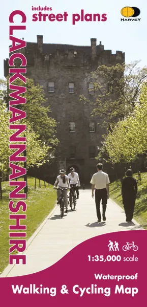 Harvey Cycle Map - Clackmannanshire - Walking and Cycling