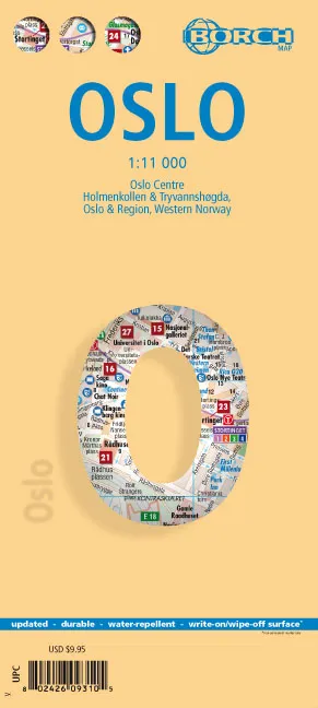 Borch City Map - Oslo